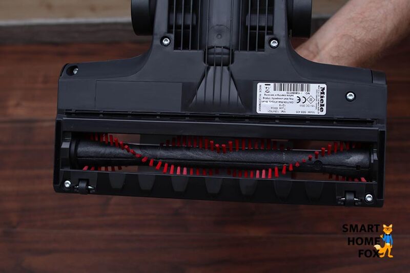 Miele Triflex HX1 electronic brush with extra rollers from below